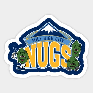 Mile High City Nugs Sticker